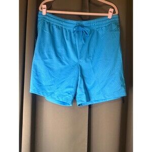 Original Use Men's Turquoise Jersey Shorts  Size Large